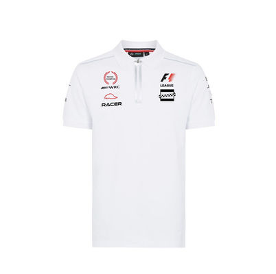 Custom Embroidery Soft Breathable Cotton Elastane Travel Agency Polo T Shirt For Men