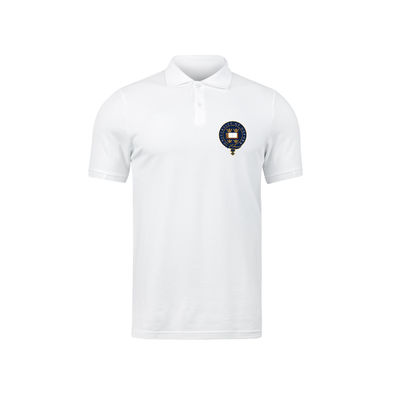 Men's Casual University Logo Polo Shirt with Customized Breathable Fabric and Design