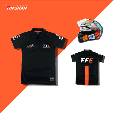 Custom Logo Printing Shirts Tops for Men Breathable Teamwear and Bike Riding T-Shirt