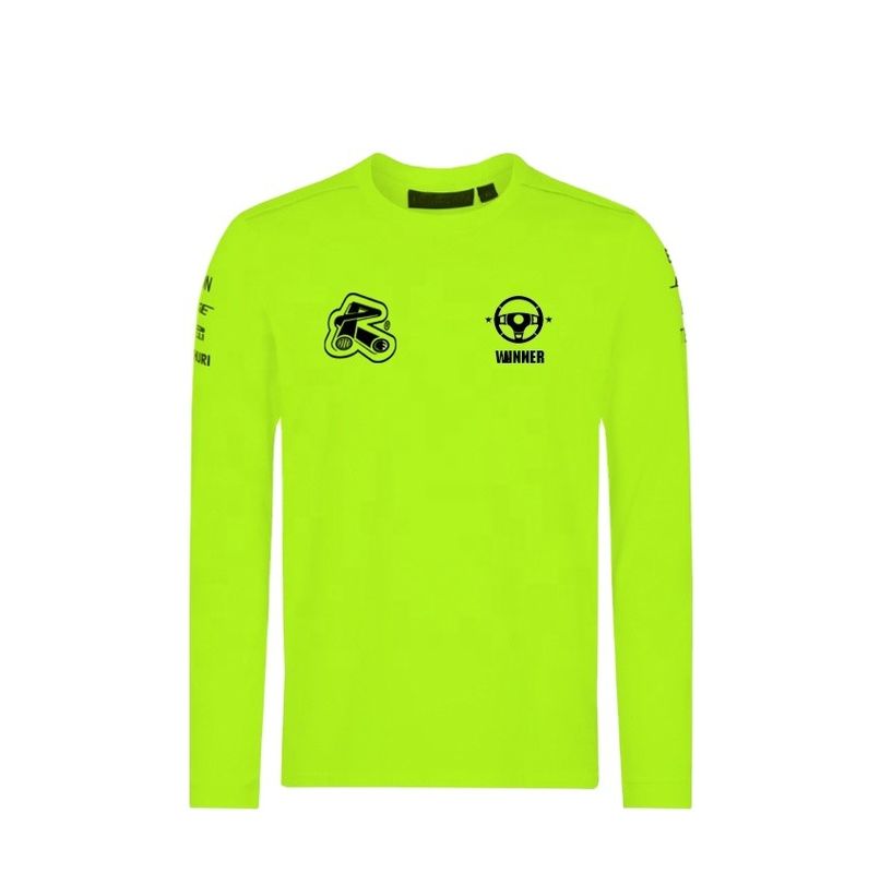 Fans Wear and F1 Car Racing Shirt in Breathable 100% Polyester with and Custom Design